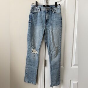 Hudson Distressed Holly Straight Women Jeans